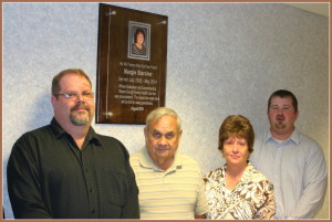 Memorial Plaque Presentation
